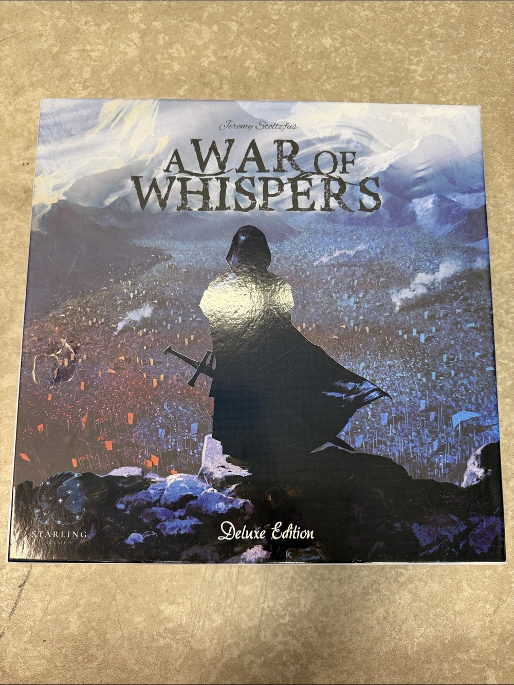A War of Whispers Deluxe Edition Board Game starling games